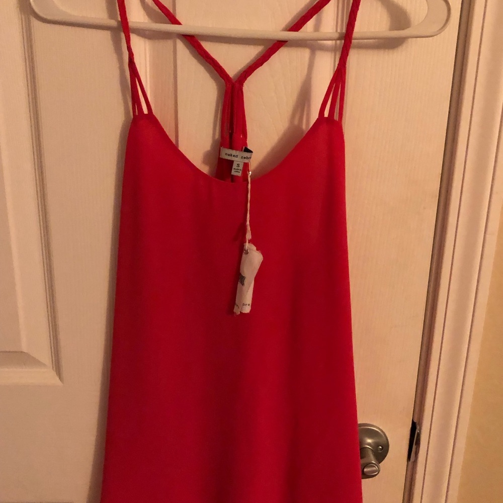 NWT - Naked Zebra tank - small